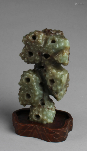 A Carved Jade Ornament