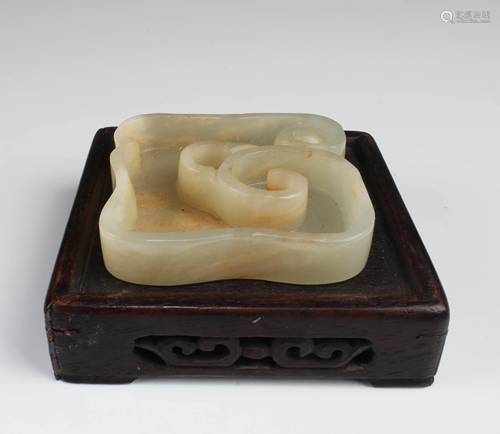 A Carved Jade Ornament