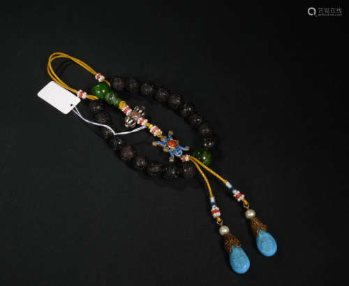 乌木十八子手串 A Chinese 18pcs Ebony Beads Hand String