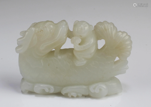 A Carved Jade Ornament