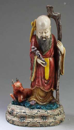Chinese Soapstone Carved Statue