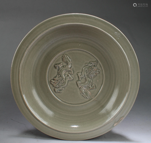 A Chinese Logquan Plate