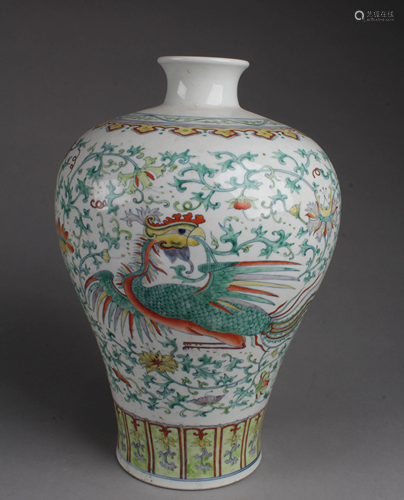 Chinese Doucai Porcelain Vase