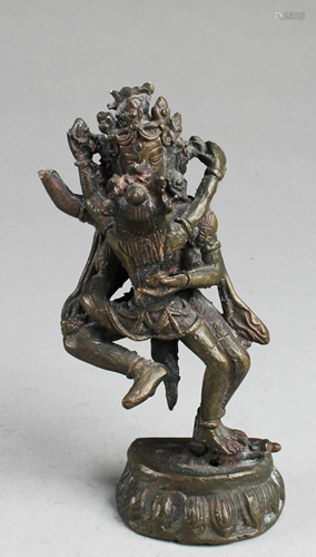 Chinese Bronze Statue