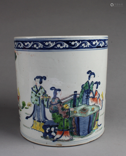 Chinese Porcelain Brushpot