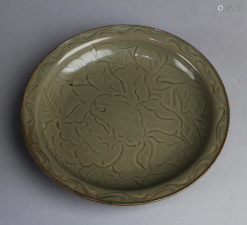 Antique Chinese YaoZhou Plate