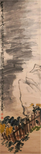 CHINESE INK AND COLOR PAINTING OF WU CH…