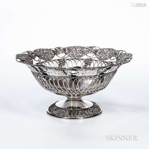 Ferdinand Fuchs & Bros. Sterling Silver Fruit Basket