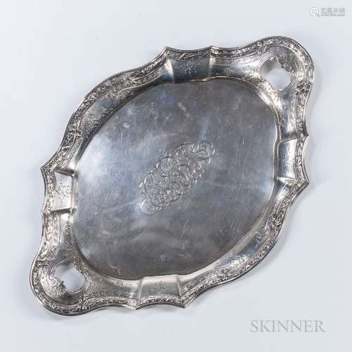 Black, Starr & Frost Sterling Silver Tray