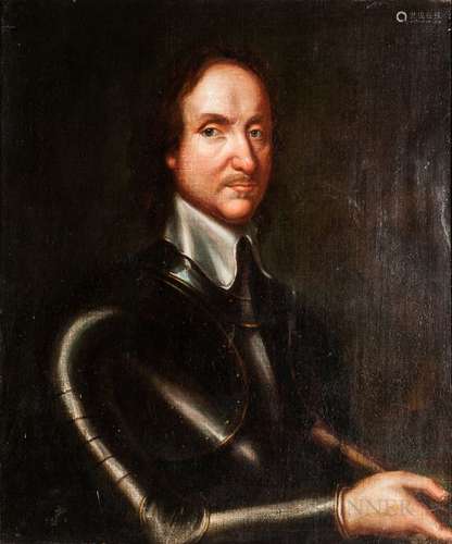 After Robert Walker (British, 1599-1658) Portrait of Oliver Cromwell