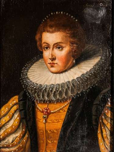 Manner of Justus Suttermans (Flemish, 1597-1681) Portrait of Queen Claudia