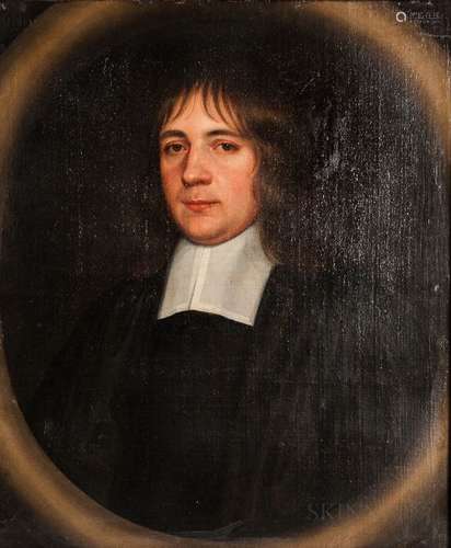 Dutch School, 17th Century Portrait of a Clergyman