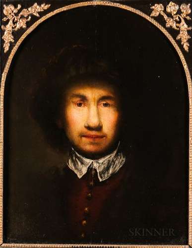 Dutch School, 17th Century Portrait of Rembrandt van Rijn