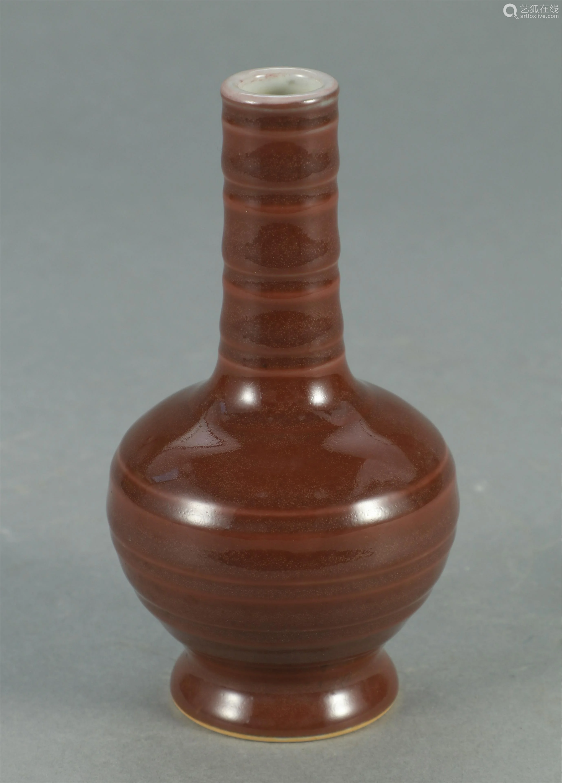 CHINESE PORCELAIN RED UNDER GLAZE BOTTLE VA…－【Deal Price Picture】