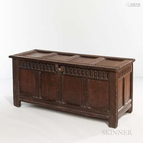 Oak Paneled Chest