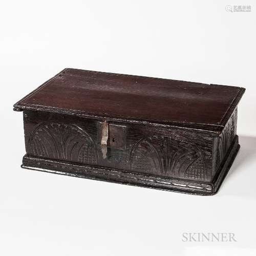 Carved Oak Box