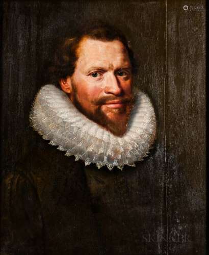 School of Jan Anthonisz van Ravesteyn (Dutch, c. 1570-1657), Portrait of a Gentleman, Head and Shoul