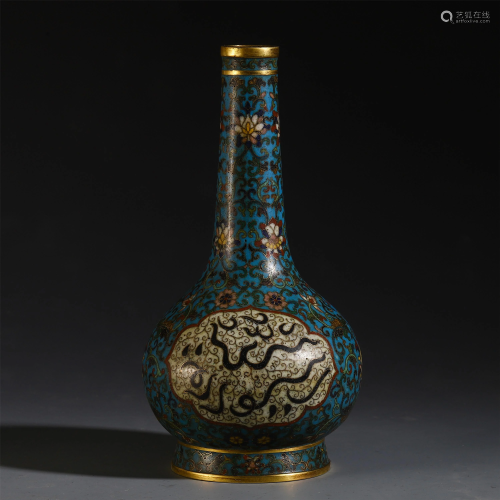 A CHINESE CLOISONNE ISLAM PATTERN …