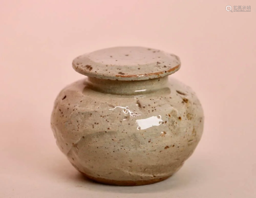 Japanese Tea Cha Pottery Jar
