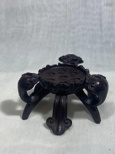 Fancy Chinese Rosewood Stand for Censer