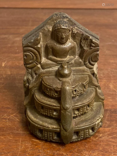 Tibetan Stone Buddha