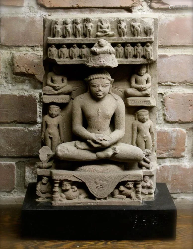 Chinese Porcelain seated Buddha