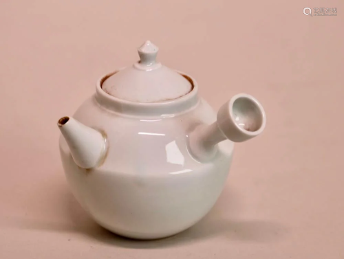 Japanese White Porcelain Teapot