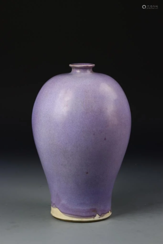 Chinese Jun Yao Meiping Vase