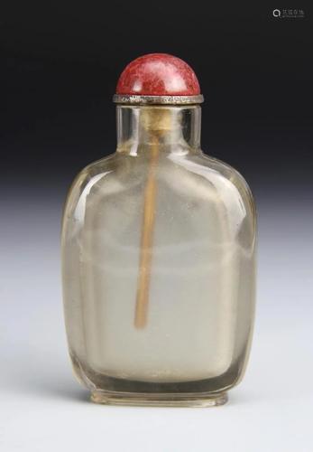 Chinese Crystal Snuff Bottle