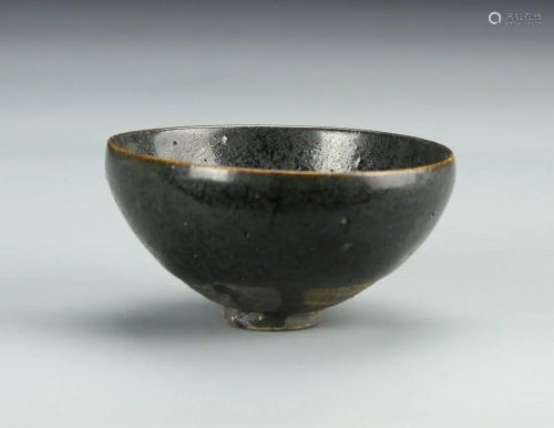 Chinese Antique Black Glazed Bowl
