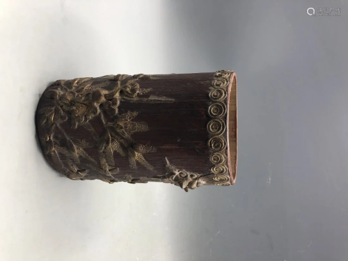 Chinese Geyao Cong Vase