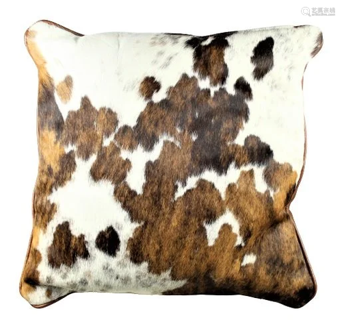 South Western Cow Hide Pillow