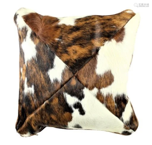 South Western Cow Hide Pillow