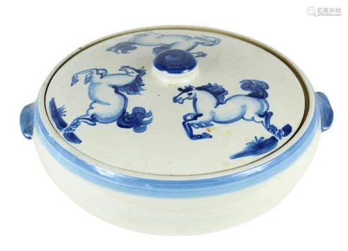 M.A. Hedley Casserole Dish with Horses