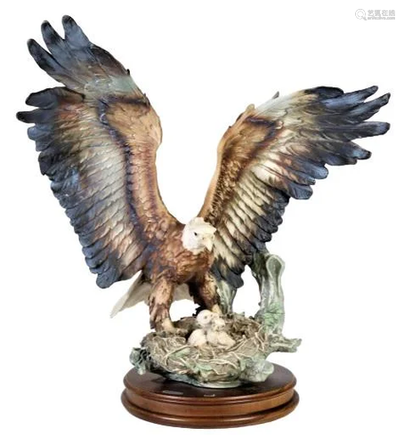 Giuseppe Armani (1936 - 2006) Italy, Eagle Statue