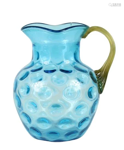 Hand Blown Murano Glass Pitcher