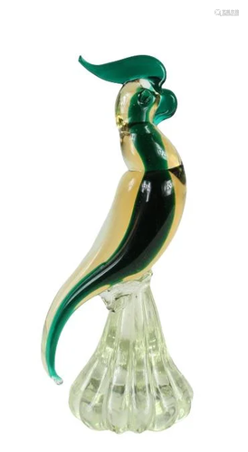 Italian Murano Glass Bird