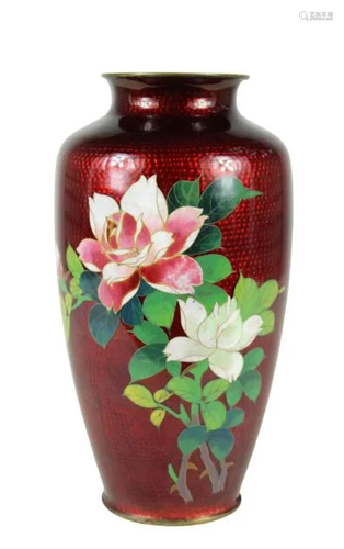 Chinese Cloissone Vase