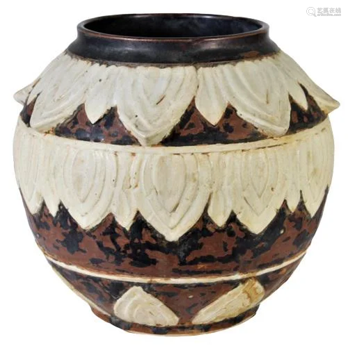 Large Thai Globular Vase