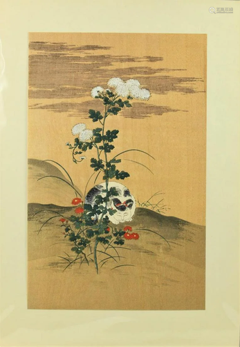 Hanabusa Itcho, Japanese Woodblock Print