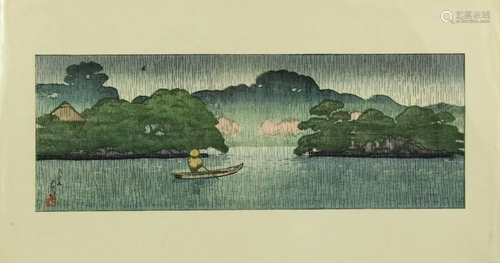 Kawase Hasui, Japanese Woodblock Print