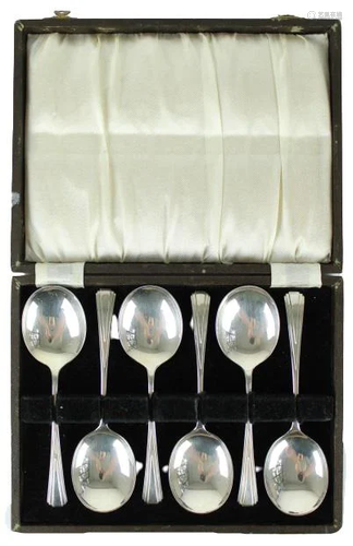 (6) Sterling Spoons w/ Box