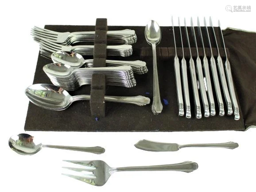 Set of Gorham Silverware (57 pcs.)