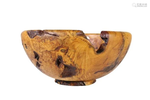 Montana Wildwood Maple Burl Wood Bowl