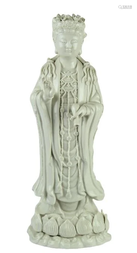 Chinese Blanc De Chine Figure