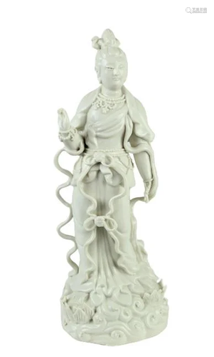 Chinese Blanc De Chine Figure