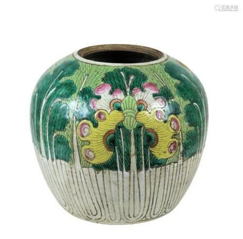 Chinese Porcelain Flower Pot