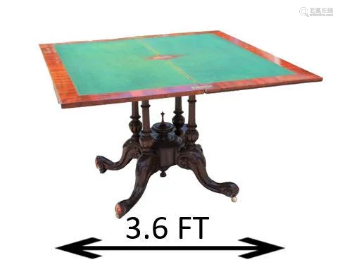 Wooden Folding Card Table