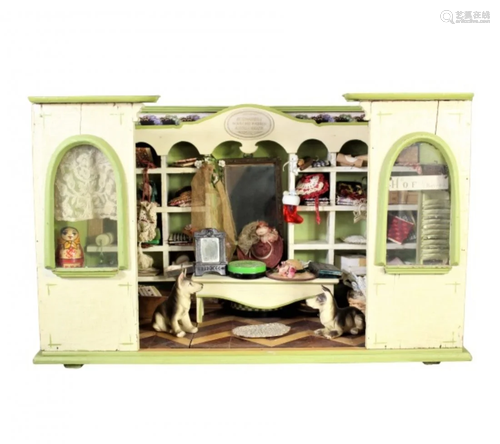 Wooden German Dollhouse