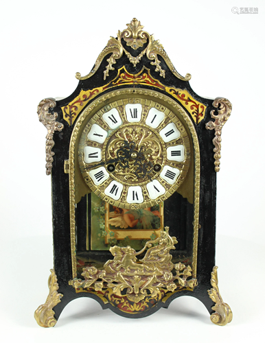 French Boulle Mantle Clock